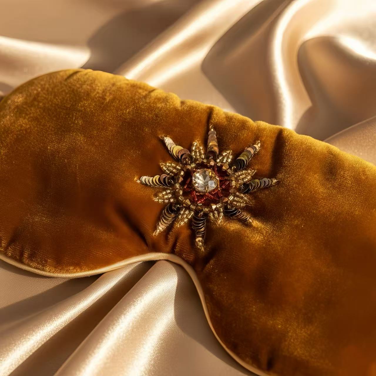 Sunbeam Embroidered Velvet Ritual