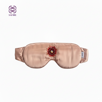 Sunlit Rose Silk Eye Mask- Limited Edition