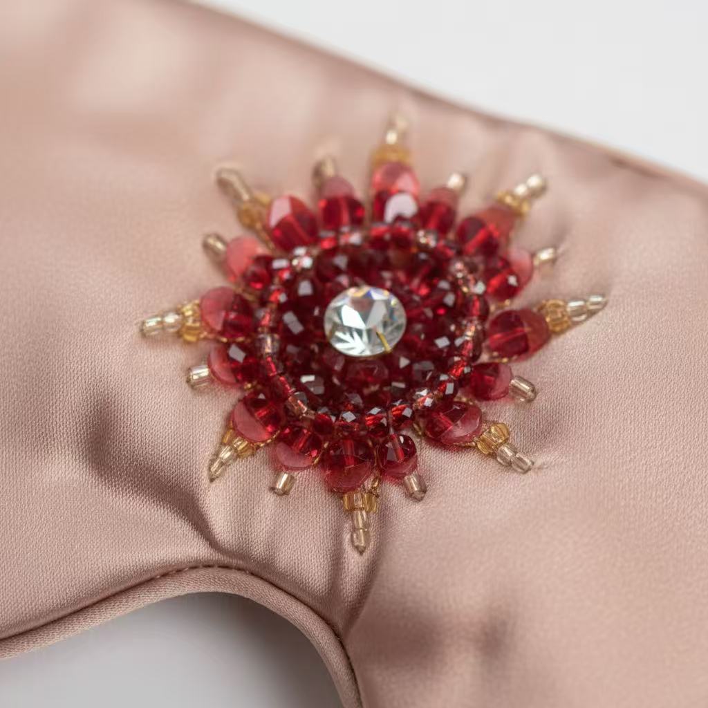 Sunlit Rose Silk Eye Mask- Limited Edition