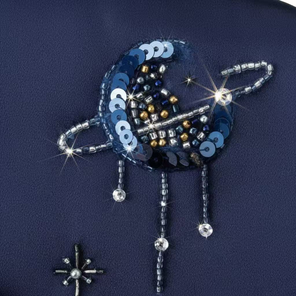 3D Midnight Galaxy Silk Eye Mask -Limited Edition