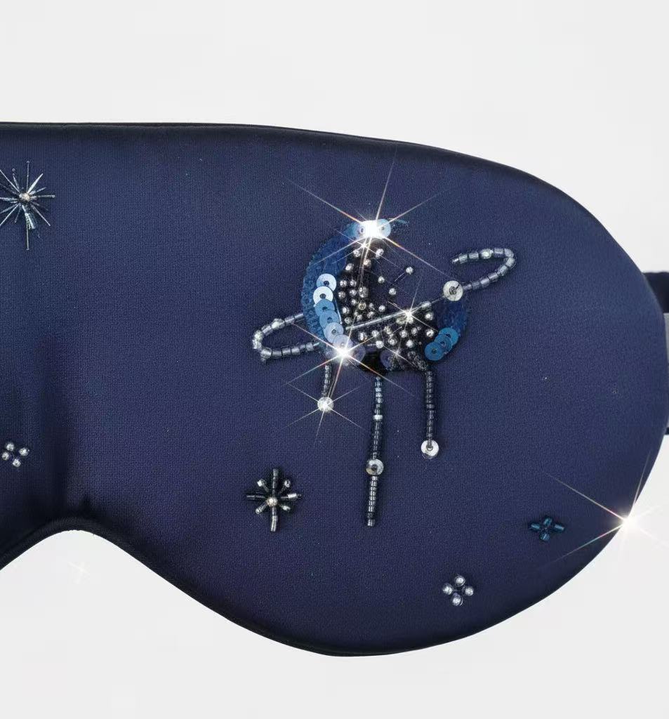 3D Midnight Galaxy Silk Eye Mask -Limited Edition