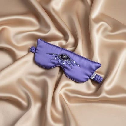 Violet Oracle Silk Eye Mask - Limited Edition
