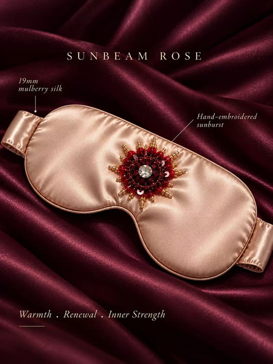 Sunbeam Rose Embroidered Silk Ritual