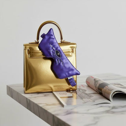 Violet Oracle Silk Eye Mask - Limited Edition