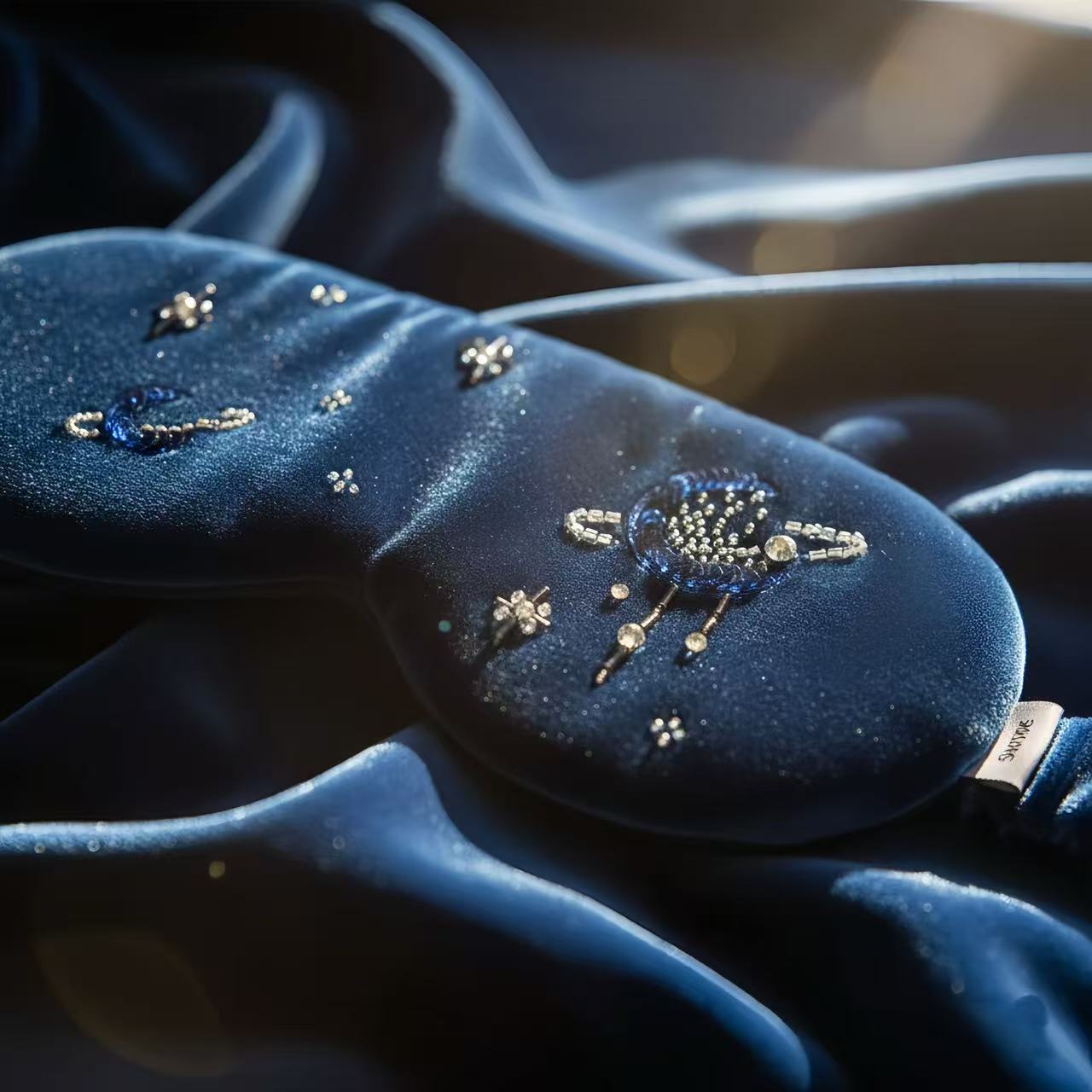 3D Midnight Galaxy Embroidered Velvet Ritual