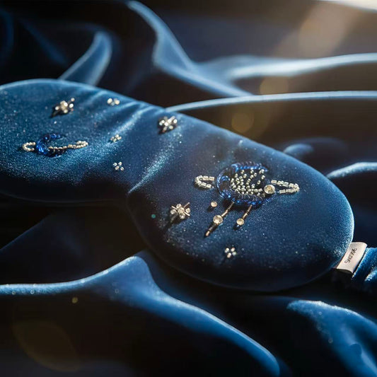 3D Midnight Galaxy Embroidered Velvet Ritual