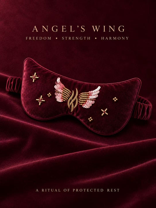 Angel's Wing Embroidered Velvet Ritual