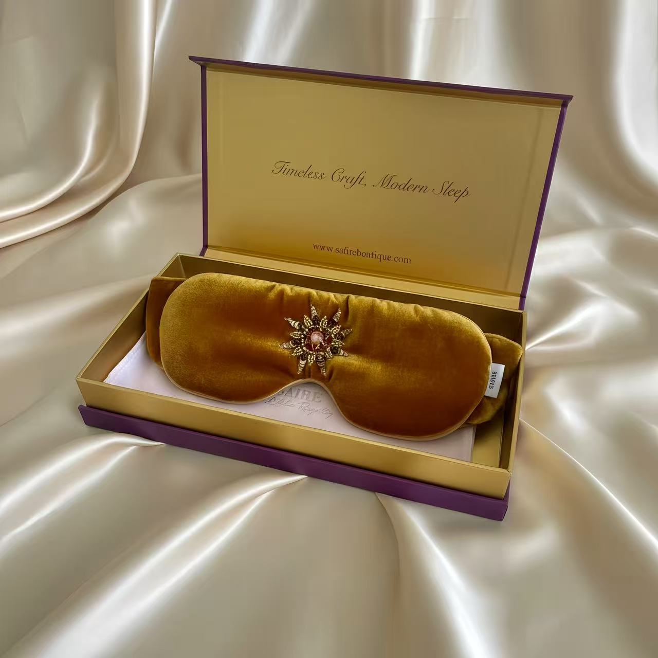 Sunbeam Embroidered Velvet Ritual