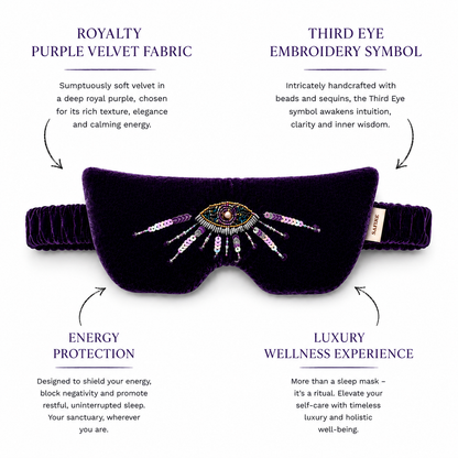 Third Eye Embroidered Velvet Ritual