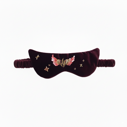Angel's Wing Embroidered Velvet Ritual