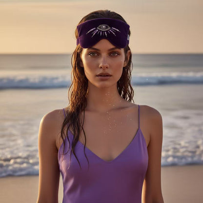 Violet Oracle Silk Velvet Eye Mask - Limited Edition