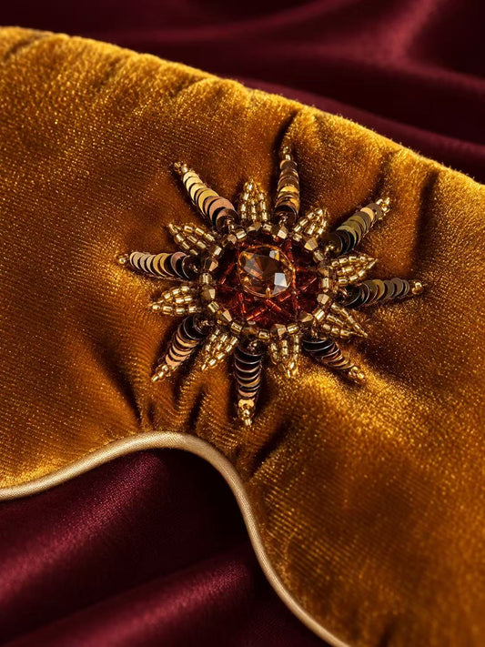 Sunbeam Embroidered Velvet Ritual